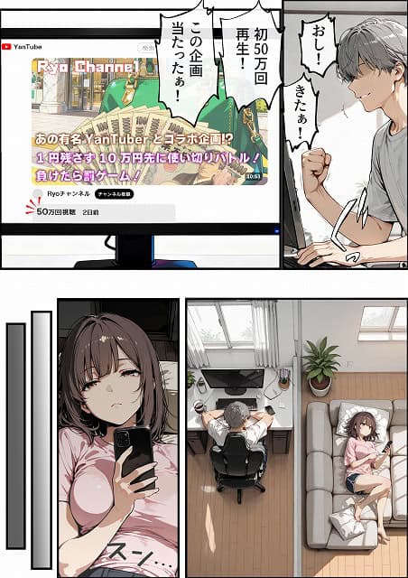 開示請求したら隣に住む若妻だったので、金の代わりに体を要求してみた (6)