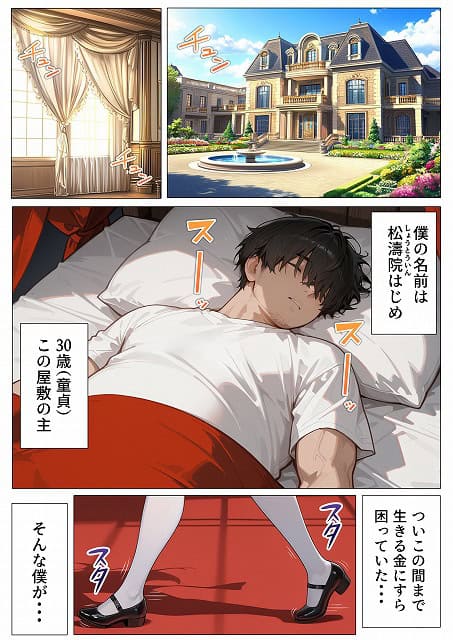 エロ同人誌@孕ませメイドの子作りご奉仕〜童貞で臭くて冴えないボクが突然世界一のお金持ちになった件〜VOL (6)